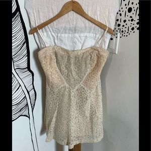 Kimchi Blue sweetheart tube top dress